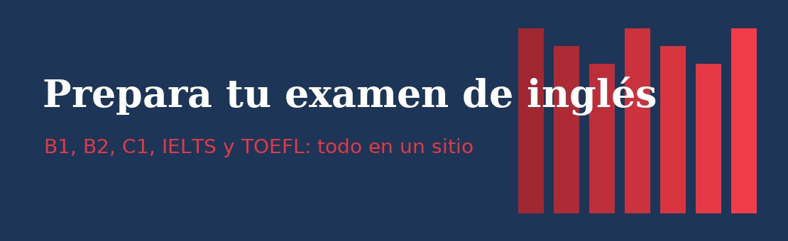 Prepara tu examen de inglés